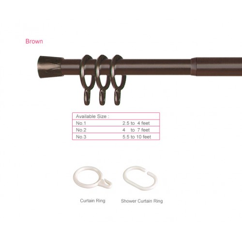 Extendable Rod-Brown